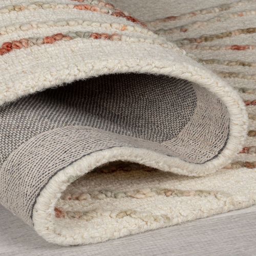 Tapis 100% Laine Abstract Swirl - 80x150cm