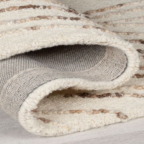 Tapis 100% Laine Abstract Swirl - 80x150cm