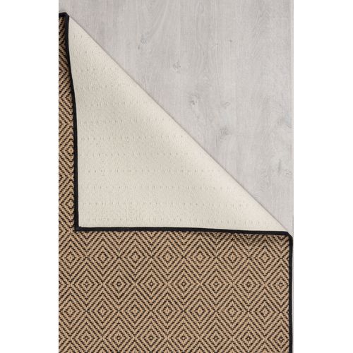 Tapis Geometric En Jute Diamond - 160x230cm