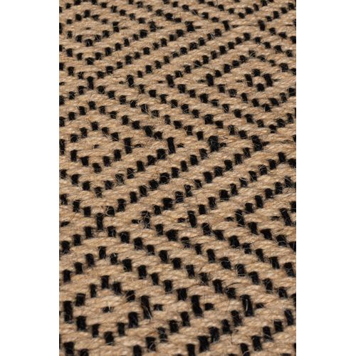 Tapis Geometric En Jute Diamond - 160x230cm
