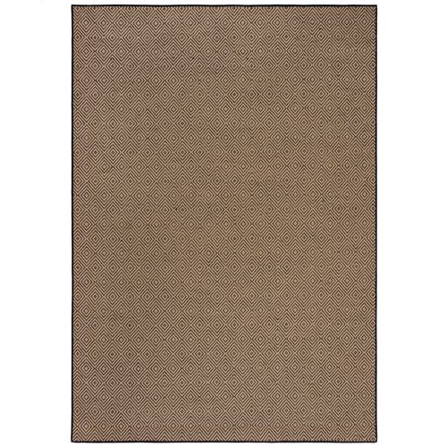 Tapis Geometric En Jute Diamond - 200x290cm