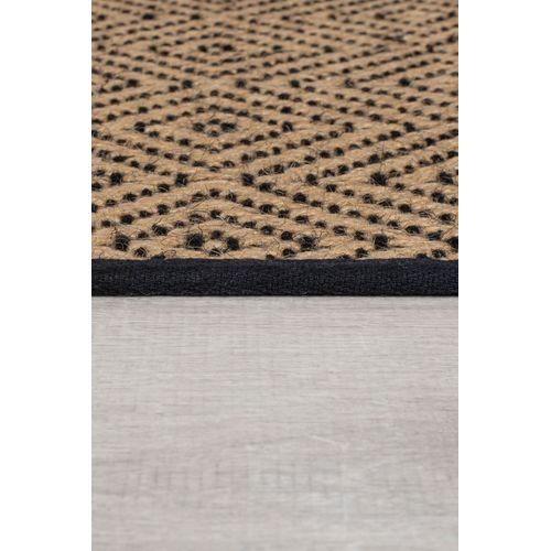 Tapis En Jute De Couloir Antiderapant Diamond - 60x800cm