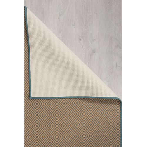 Tapis Geometric En Jute Diamond - 120x170cm
