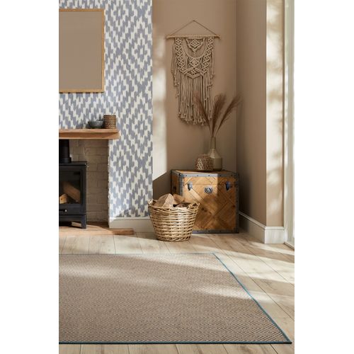 Tapis Geometric En Jute Diamond - 120x170cm
