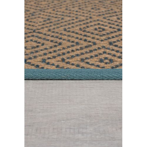 Tapis En Jute De Couloir Antiderapant Diamond - 60x230cm