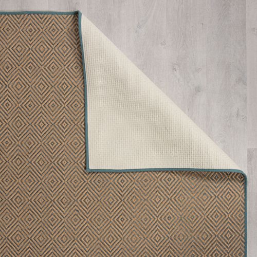 Tapis En Jute De Couloir Antiderapant Diamond - 60x800cm