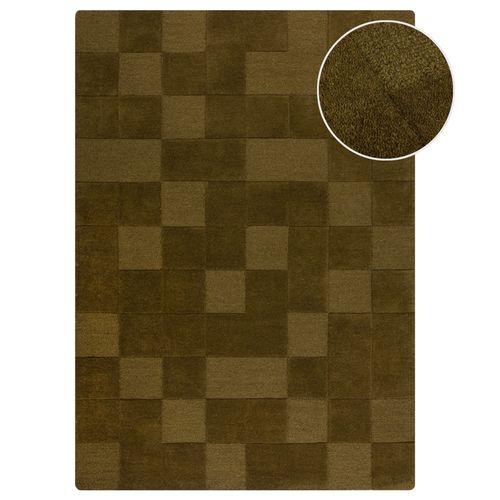Tapis En Laine Checkerboard - 200x290cm
