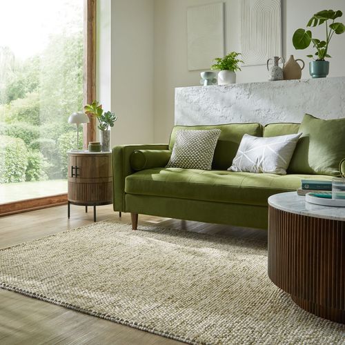 Tapis Laine Bouclée Minerals - 80x150cm