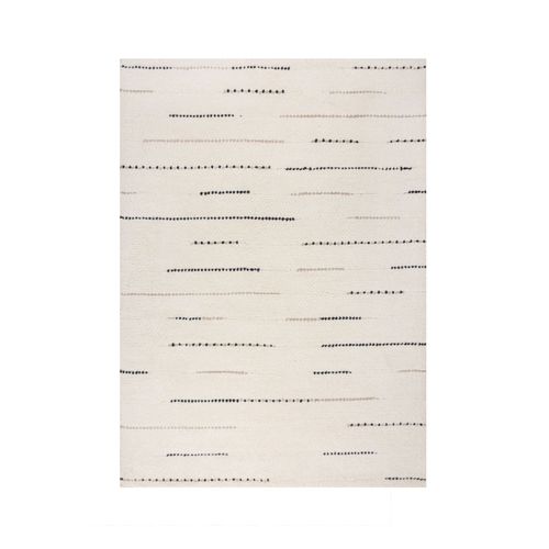 Tapis En Laine Noir Dottie Geometric - 120x170cm