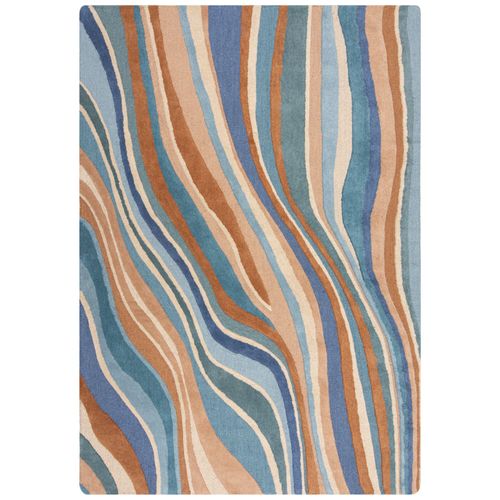 Tapis En Laine Abstract Flow - 120x170cm