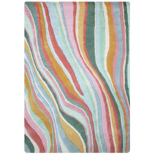 Tapis En Laine Abstract Flow - 120x170cm