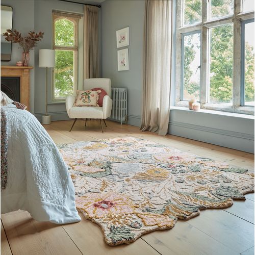 Tapis En Laine Floral Daphne - 120x170cm