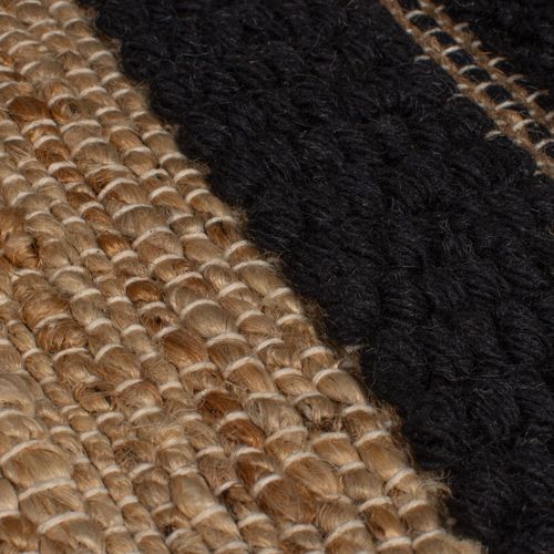 Tapis Jute Et Laine Medina Blocks - 120x170cm