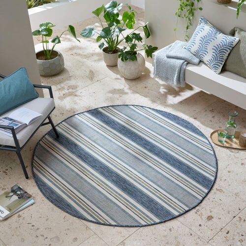 Tapis Extérieur Rond Roma - 160x160cm