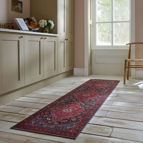 Tapis Lavable De Couloir Medallion - 60x230cm