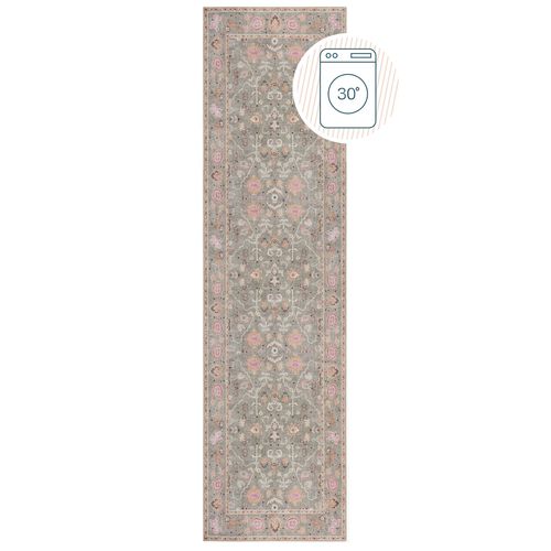Tapis Lavable De Couloir  Una Floral - 60x230cm