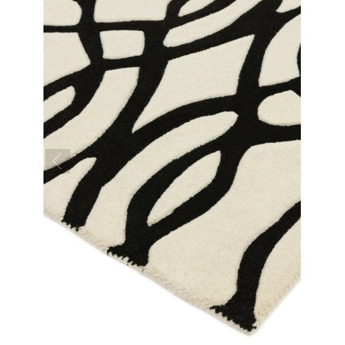 Tapis Tufté Main En Laine Finet 120x170 Cm