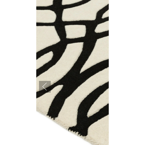 Tapis Tufté Main En Laine Finet 120x170 Cm