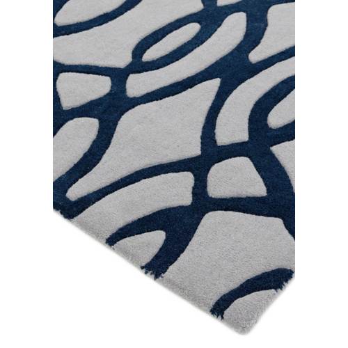 Tapis Tufté Main En Laine Finet 120x170 Cm