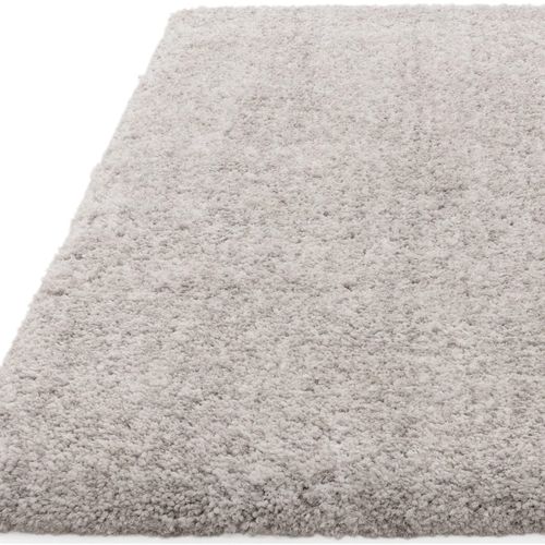 Tapis De Salon Barny En Polyester - Argent - 160x230 Cm