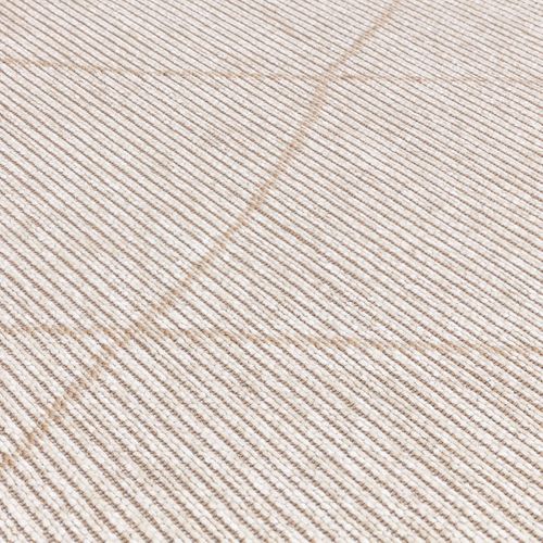 Tapis De Salon Blueberry En Jute - Beige - 160x230 Cm