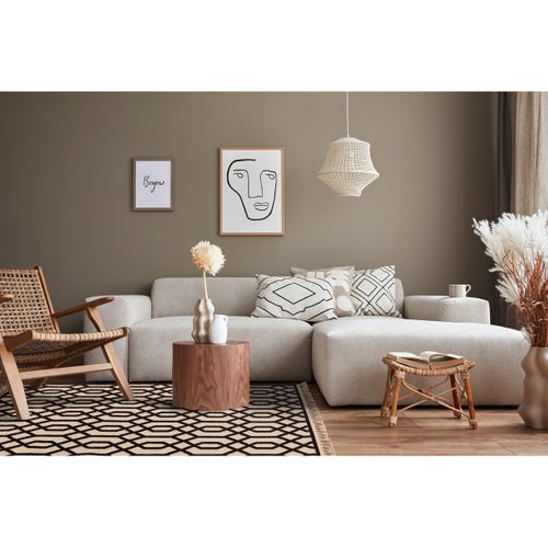 Tapis Moderne Torsy En Coton - Noir - 160x230 Cm