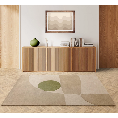 Tapis Tufté Main En Laine Mango 120x170 Cm