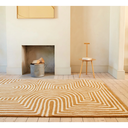 Tapis Tufté Main En Laine Twister 160x230 Cm