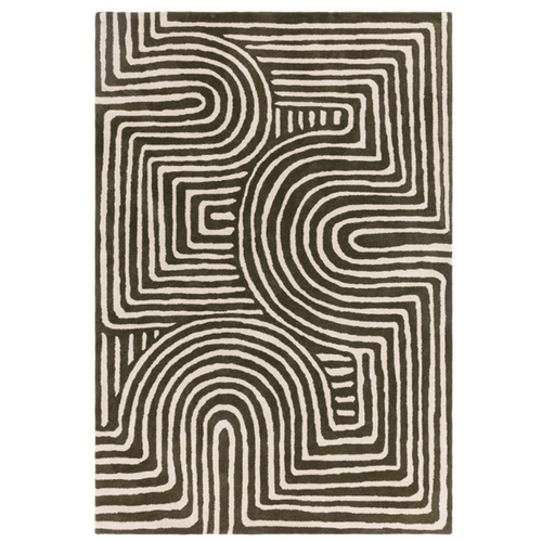 Tapis Tufté Main En Laine Twister 160x230 Cm