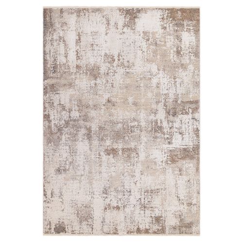 Tapis De Salon Moderne Toledo En Polyester - Beige/bleu - 200x300 Cm