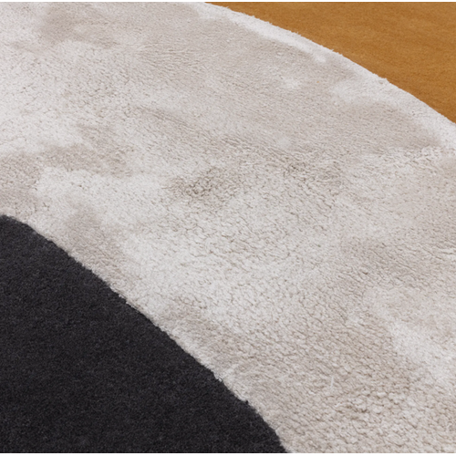 Tapis Tufté Main En Laine Moka 160x230 Cm