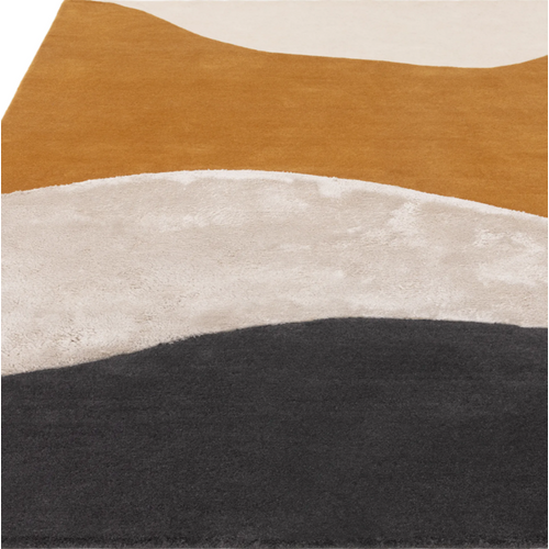 Tapis Tufté Main En Laine Moka 160x230 Cm