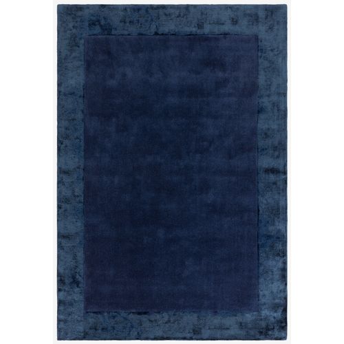 Tapis Moderne En Laine Fait Main Tosca En Laine - Bleu - 200x290 Cm