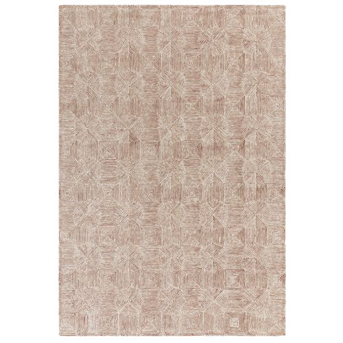 Tapis De Salon Moderne En Laine Cambridge En Laine - Beige - 200x300 Cm