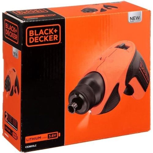 Tournevis Electrique Lampe LED Intégrée - Embouts De Vissage Pz - Marron