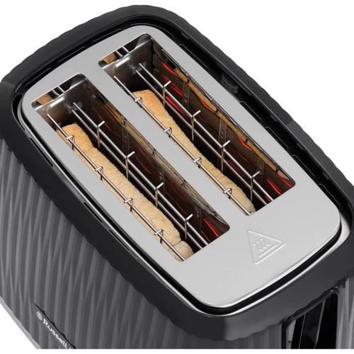 Grille-pain - Eden - 800 W - 2 Fentes - Noir