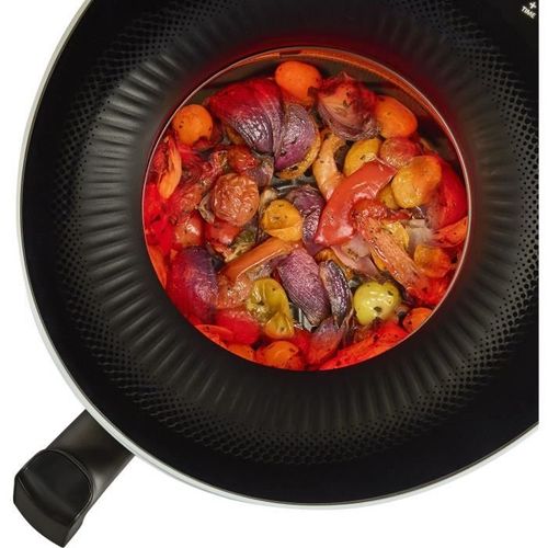 Friteuse Sans Huile - Satisfry Air Panoramic 27420-56 - Capacité 5l - 10 Programmes - 1500w - Cream