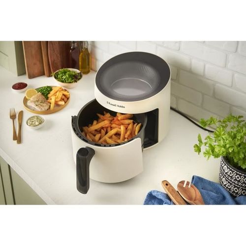Friteuse Sans Huile - Satisfry Air Panoramic 27420-56 - Capacité 5l - 10 Programmes - 1500w - Cream