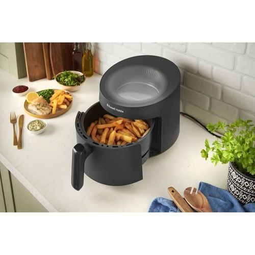 Friteuse Sans Huile - Satisfry Air Panoramic 27420-56 - Capacité 5l - 10 Programmes - 1500w - Noir