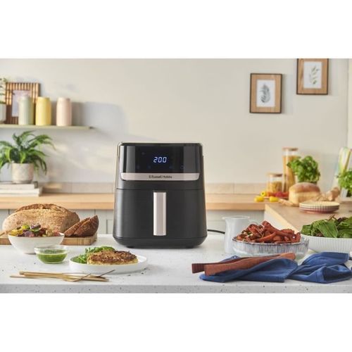 Friteuse Sans Huile - Satisfry 27620-56 - Capacité 5,5l - 9 Programmes De Cuisson - 1500w