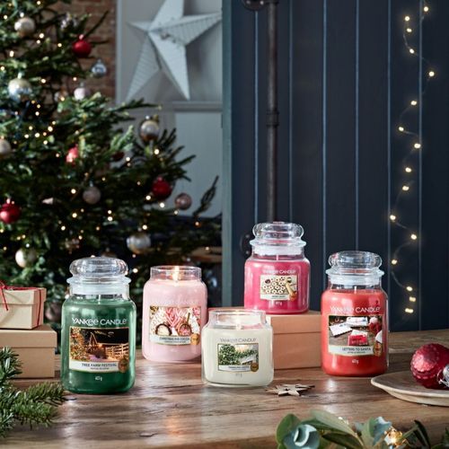 Bougie Signature Nuit De Noël Modèle Moyen En Cire