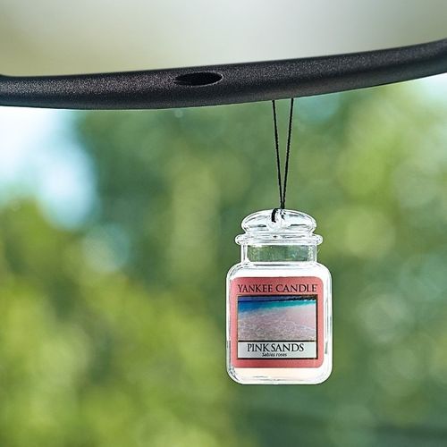 Désodorisant Pour Voiture Sables Roses En Verre