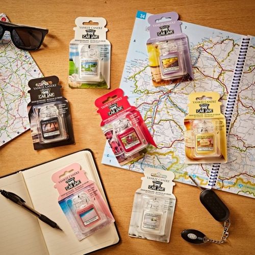 Désodorisant Pour Voiture Sables Roses En Verre