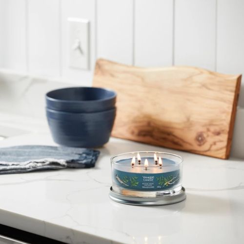 Bougie Signature Cèdre Marin 5 Mèches En Cire