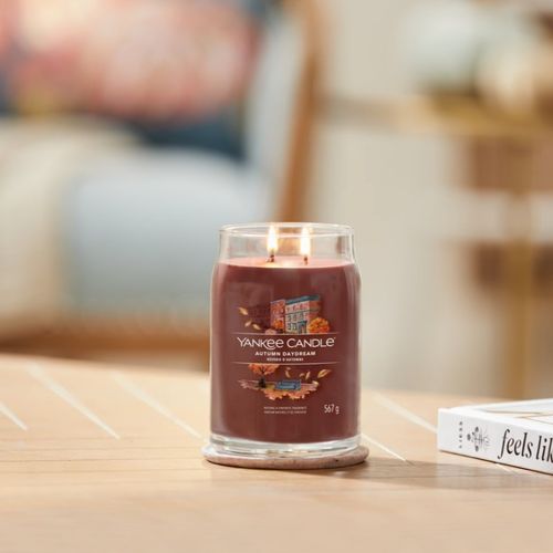 Bougie Signature Rêverie D'automne Grand Modèle En Cire