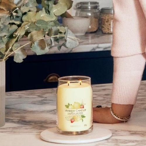 Bougie Signature Limonade Glacée Petit Modèle En Cire