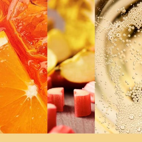 Moyenne Bougie Spritz Au Bord Des Pistes En Verre