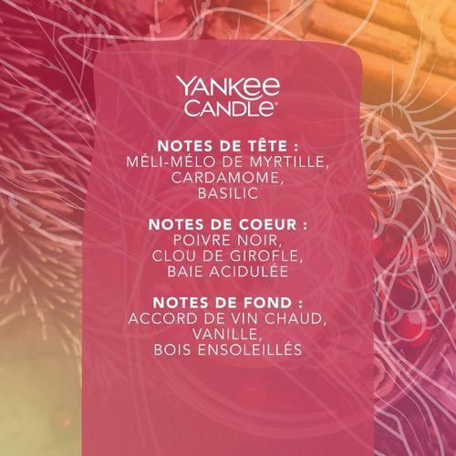 Grande Bougie Père Noël à Skis En Verre