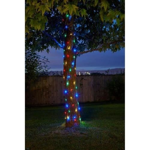 Guirlande Solaire D'extérieur Multicolore 100 LEDs - 11.9m