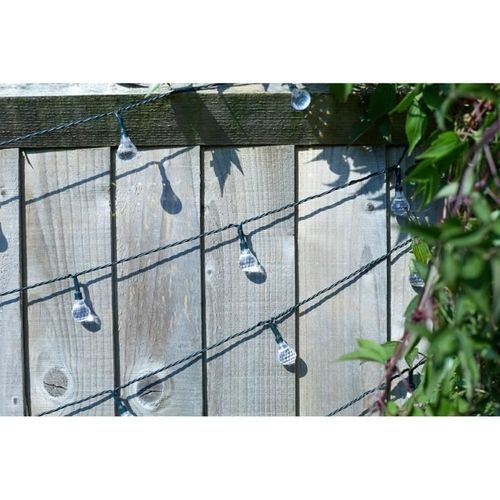 Guirlande D'extérieur Solaire Smardtv - Ultra 100 Boules 15l - Blanc Froid - 21,8m